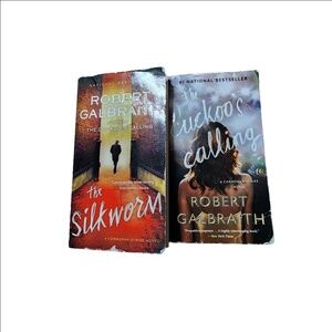 Robert Galbraith Books - The Cuckoo's Calling &‎ The Silkworm
